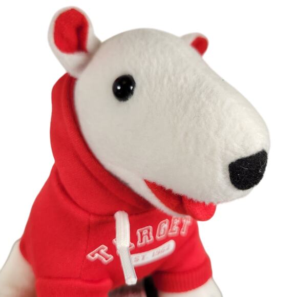 Target Bullseye Dog Plush 2023 Hoodie Recruitment TAG0201 7" Stuffed Toy - Picture 4 of 16